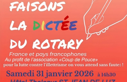 La Dictée du Rotary ( pays francophones)